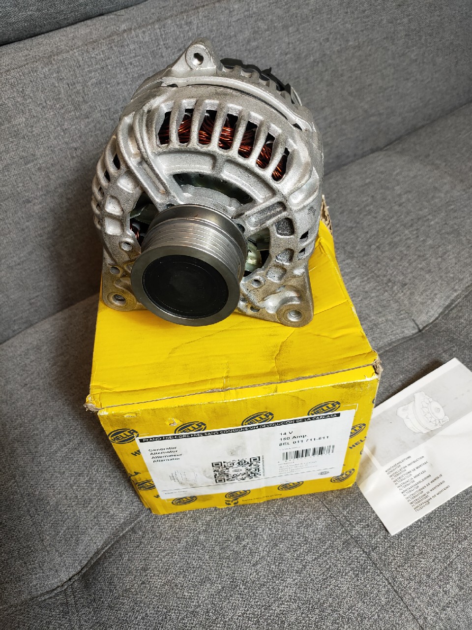 ГЕНЕРАТОР RENAULT DACIA 8EL 011 711-811 