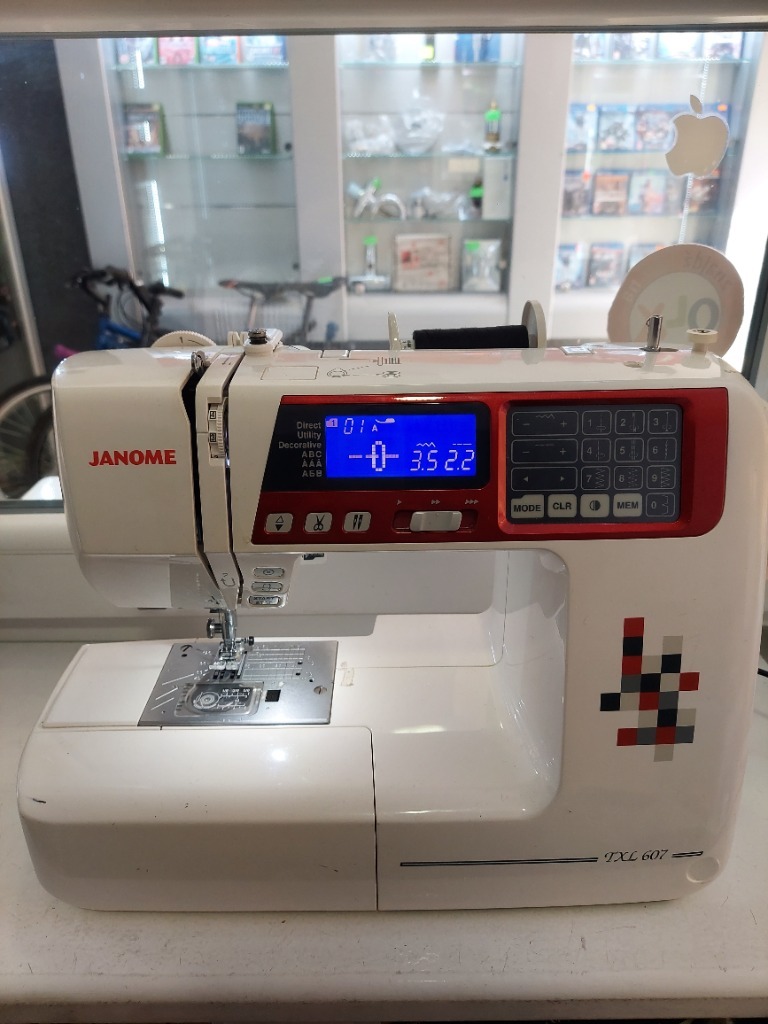 Uzywana Nowoczesna maszyna do szycia Janome TXL607 Poznań Kup teraz