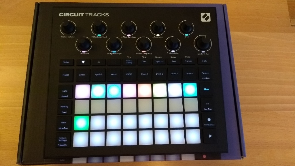 Novation Circuit Tracks + Decksaver Wrocław Ogłoszenie na Allegro