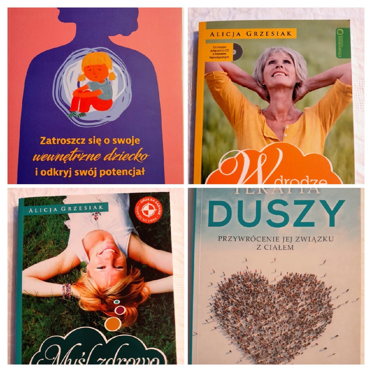 Alicja Grzesiak zestaw 4 książki Kamień Pomorski Kup teraz na