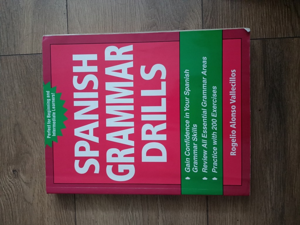 Spanish grammar drills język hiszpański gramatyka Kielce Kup teraz