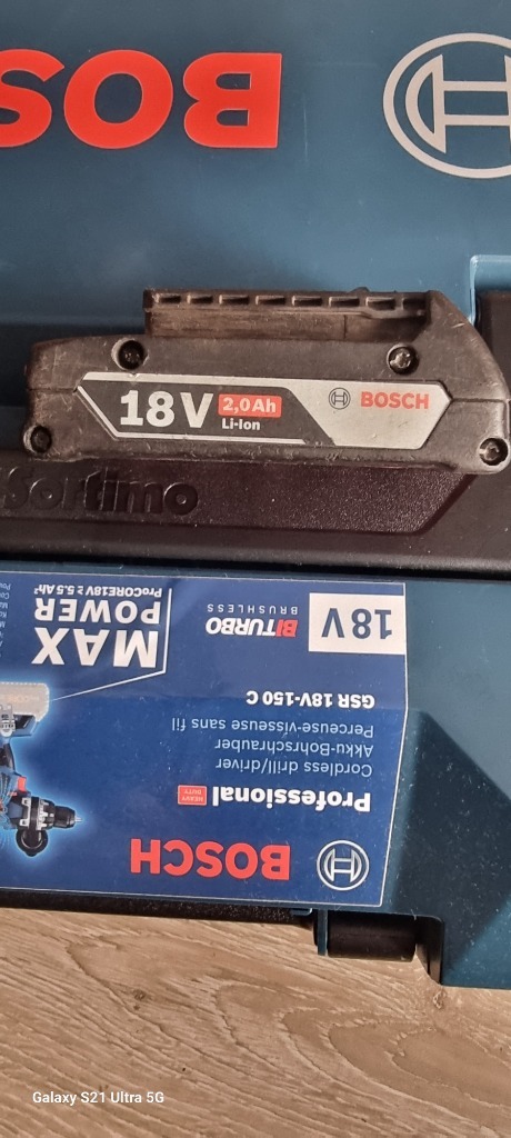 Akumulator Bosh 18v 2.0Ah | Szydłowiec | Licytacja na Allegro Lokalnie