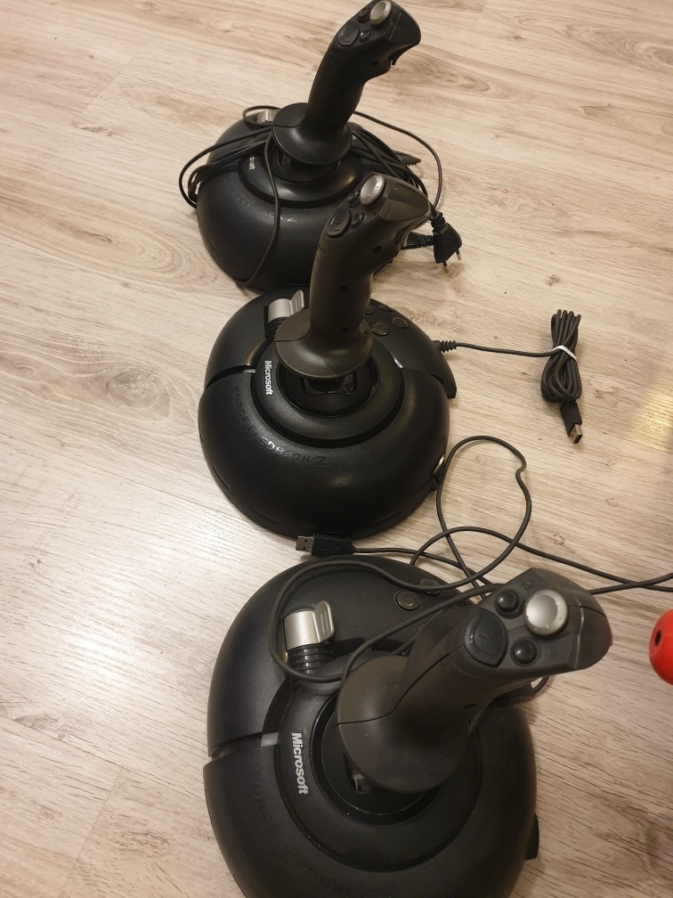 Joystick Microsoft Sidewinder Force Feedback 2 Wrocław Kup teraz na