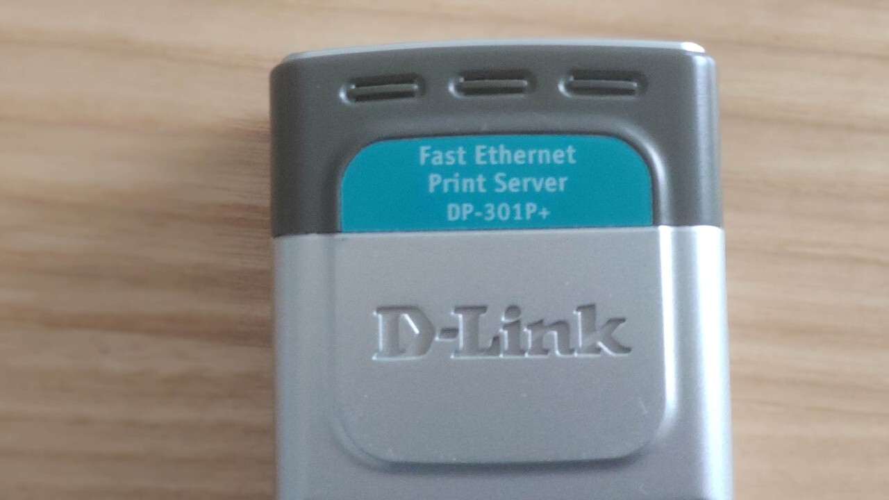 Dlink DP301P+ Print Server 10/100 Mbps, LPT Łódź Kup teraz na