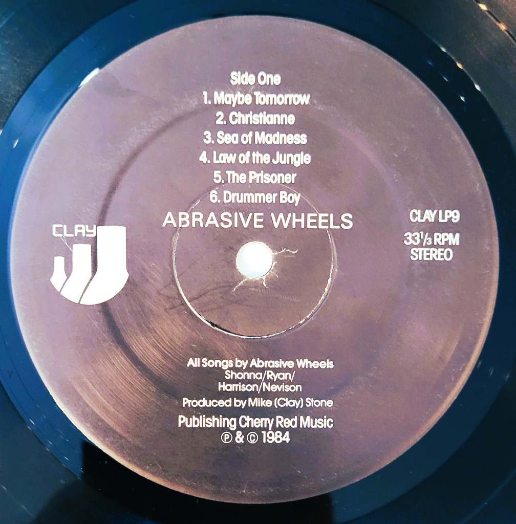 ABRASIVE WHEELS BLACK LEATHER GIRL Warszawa Licytacja na Allegro