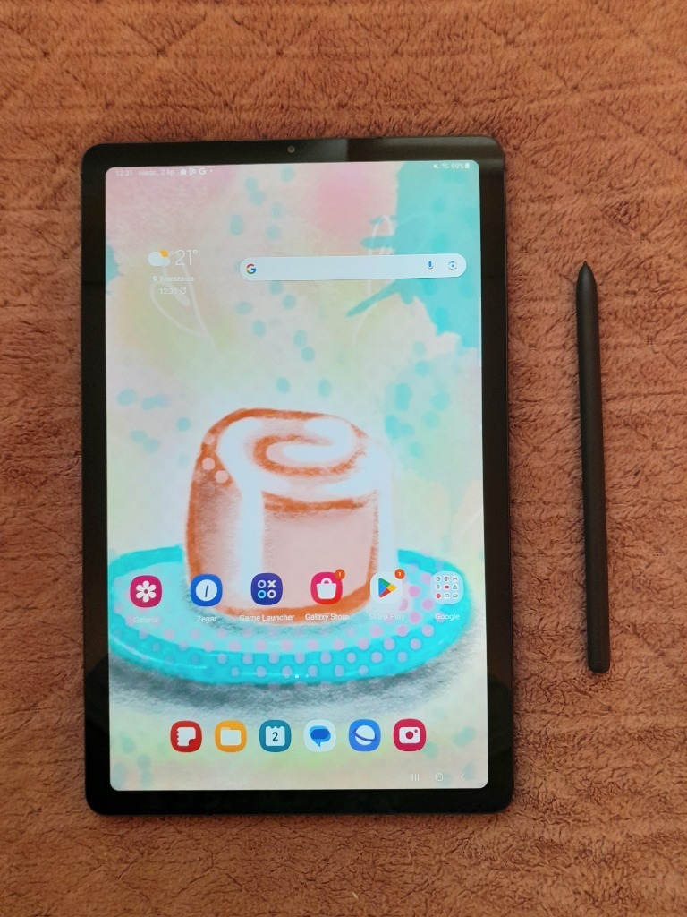 Tablet Samsung Galaxy TAB S6 Lite z rysikiem Warszawa Kup teraz na