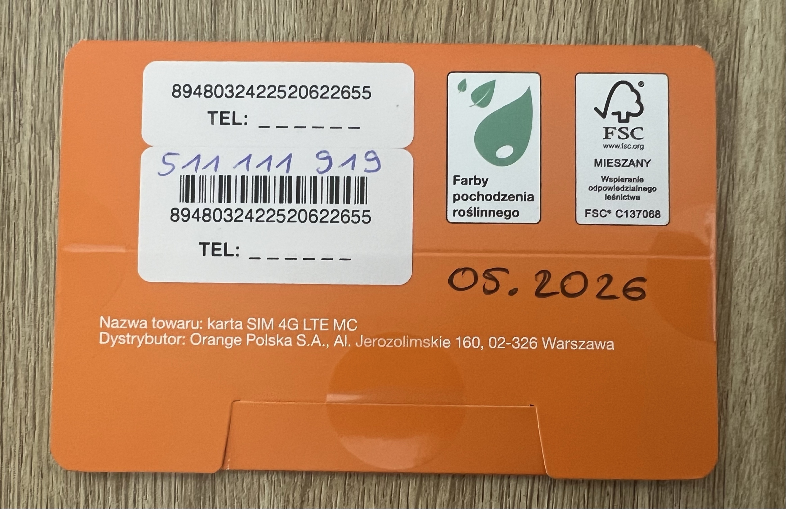 Super Łatwy numer SIM Kart | Zamość | Kup teraz na Allegro Lokalnie