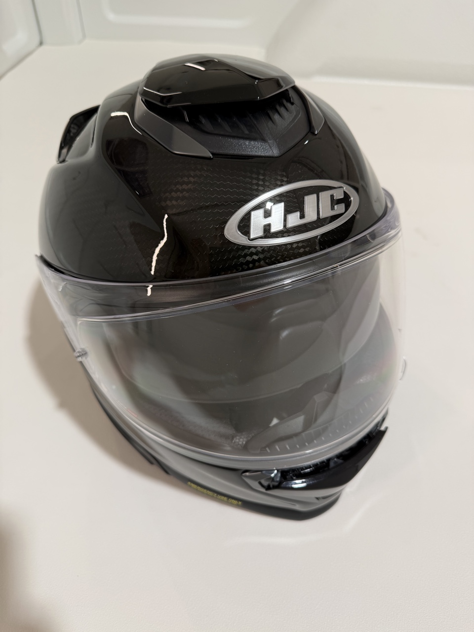 ШОЛОМ МОТОЦИКЛЕТНИЙ ВБУДОВАНИЙ HJC RPHA71 CARBON. РОЗМІР L 58-59 