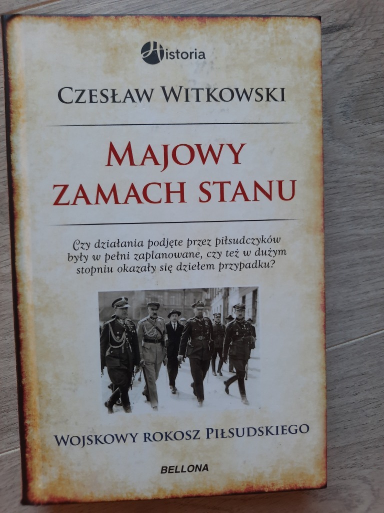 Zdjęcie oferty: Majowy zamach stanu - Czesław Witkowski