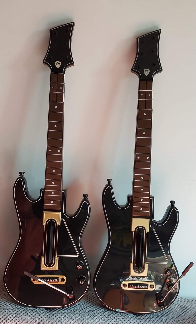 2x Guitar Hero Live Gitara Ps3 Model 0000654 Łódź Kup teraz na