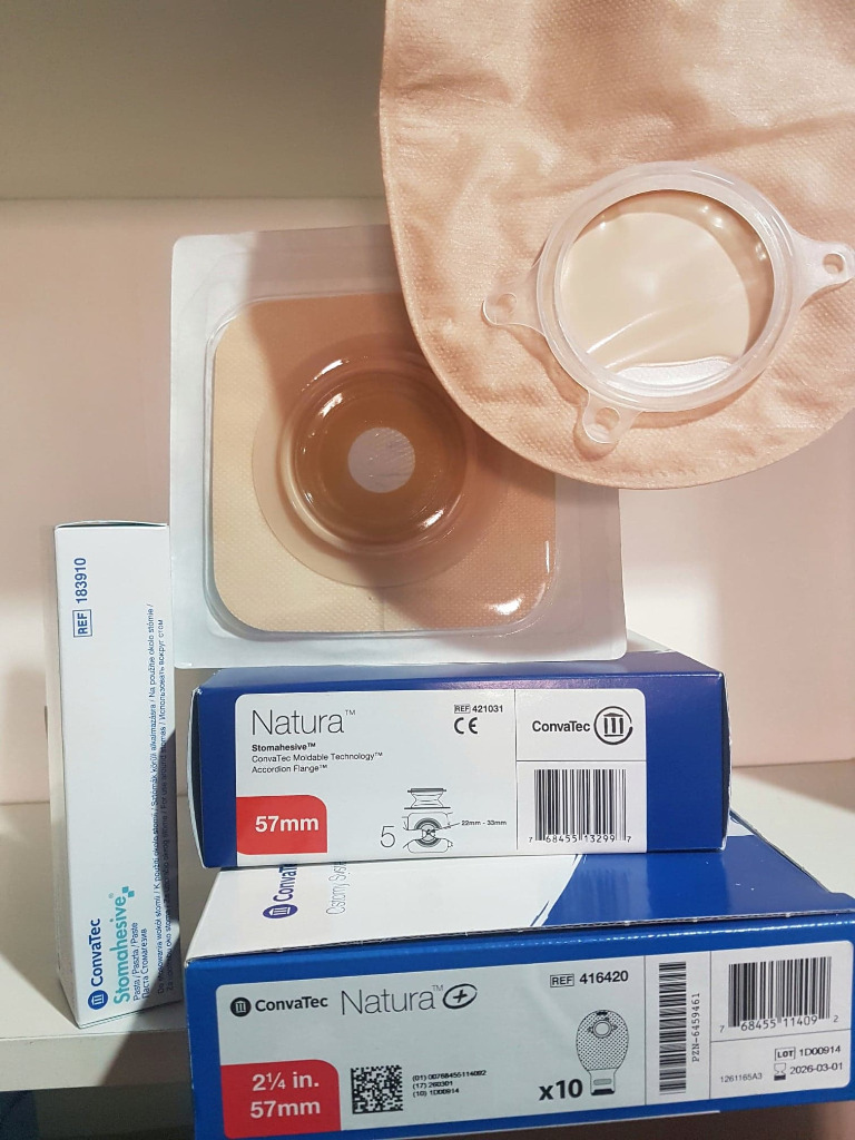 Zestaw Stomii płytki, worki i pasta Oleśnica Kup teraz na Allegro