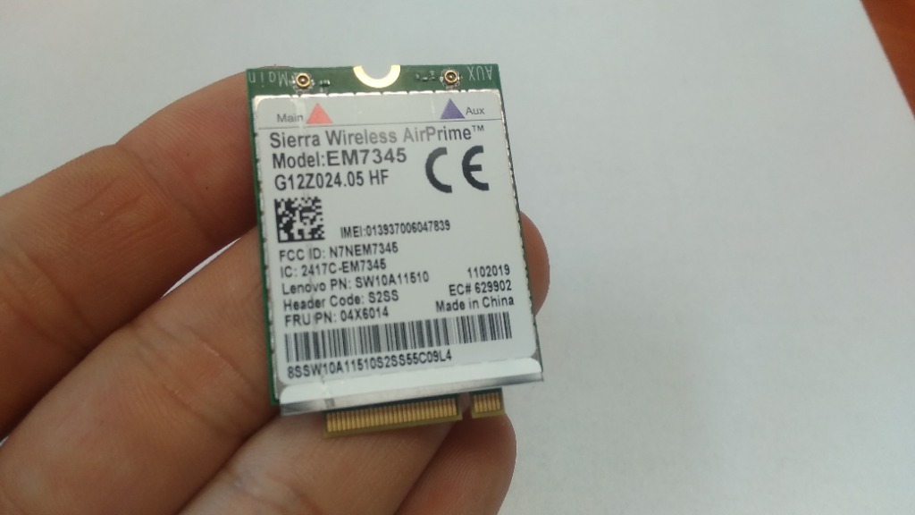 modem Sierra EM7345 4G LTE wewnętrzny do laptopa Wrocław Kup teraz