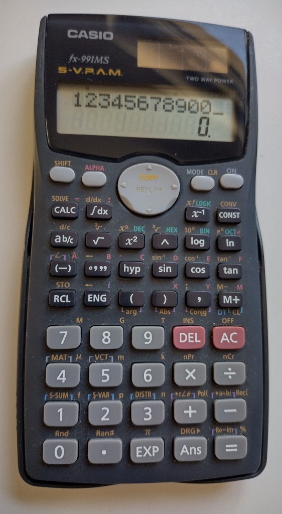Casio fx911ms discount