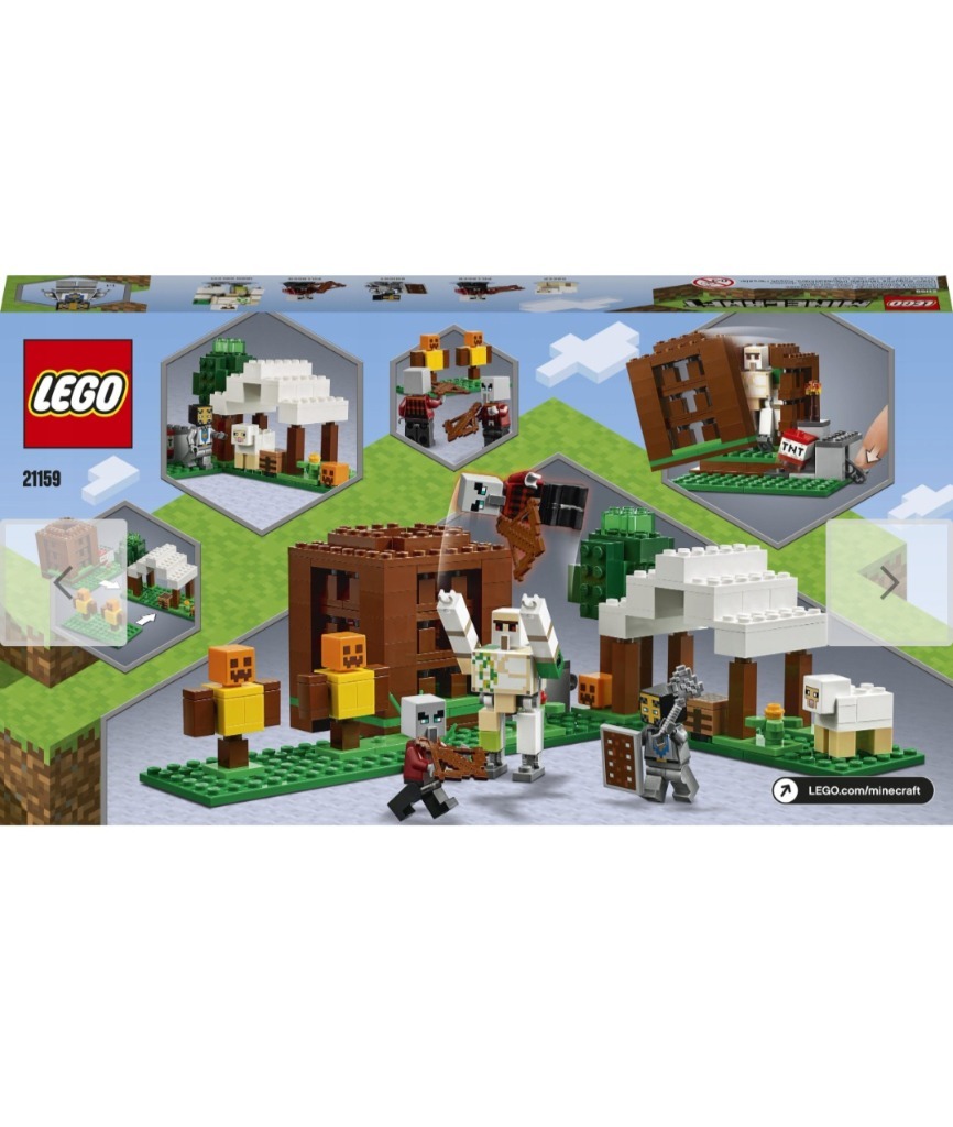 LEGO Minecraft 21159 Kryjówka rozbójników | Gdańsk | Kup teraz na ...