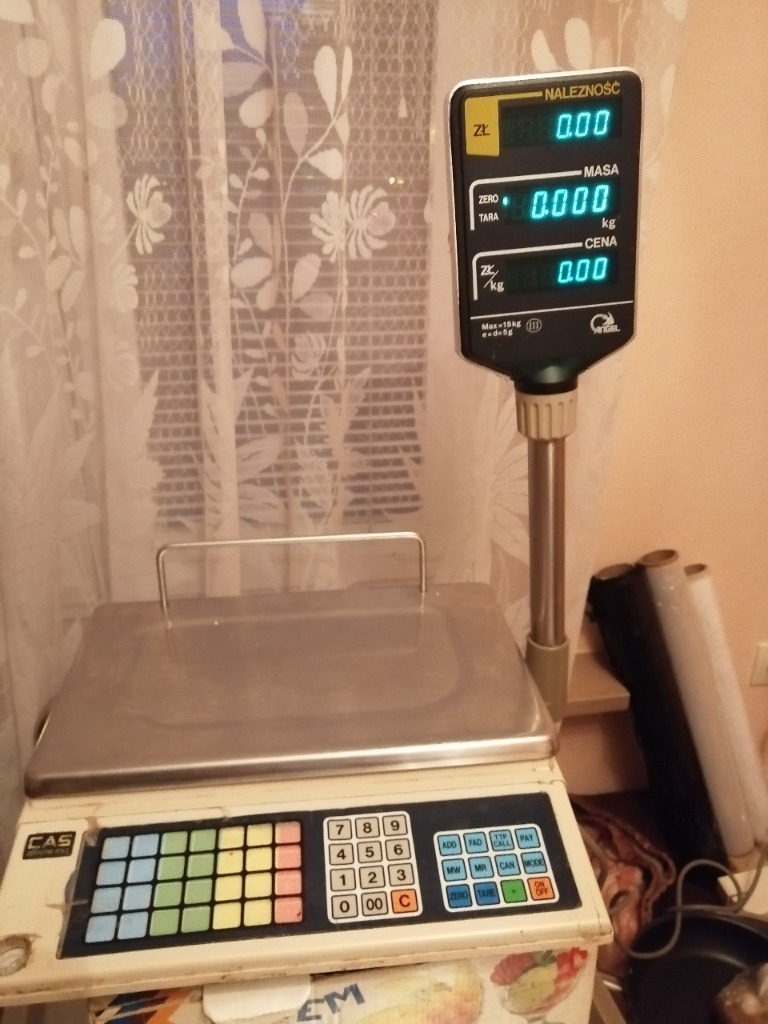 Elektroniczna waga kalkulacyjna CAS AP-1 15 EX | Rzeszów | Kup teraz na ...