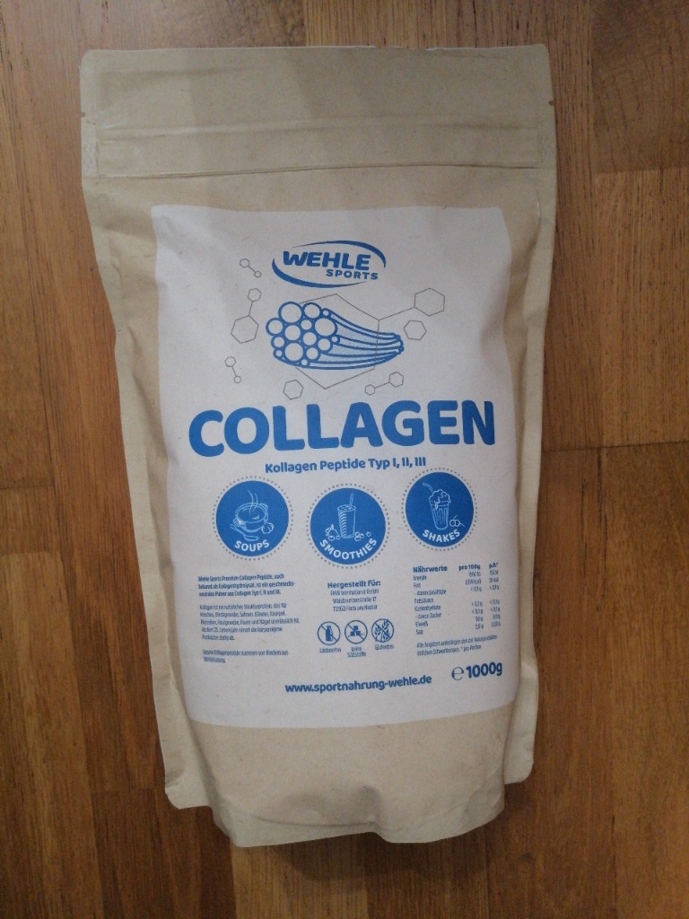 Kolagen, collagen 1000g Wehle Sports Kraków Kup teraz na Allegro