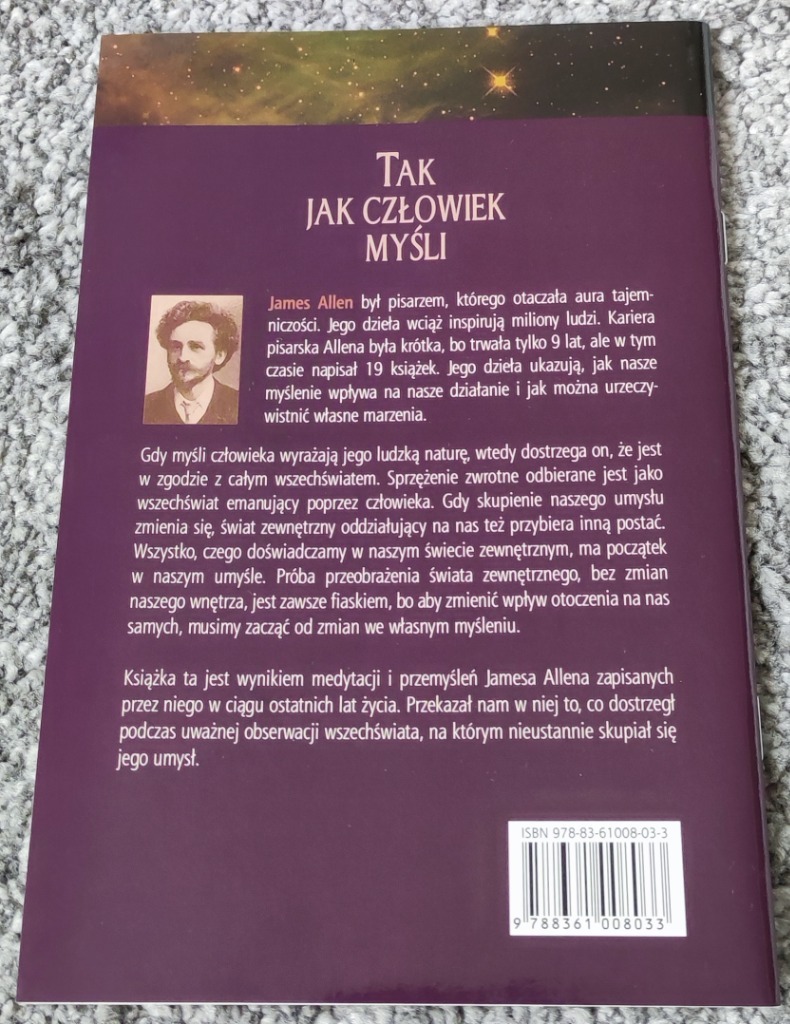 James Allen Tak Jak Człowiek Myśli