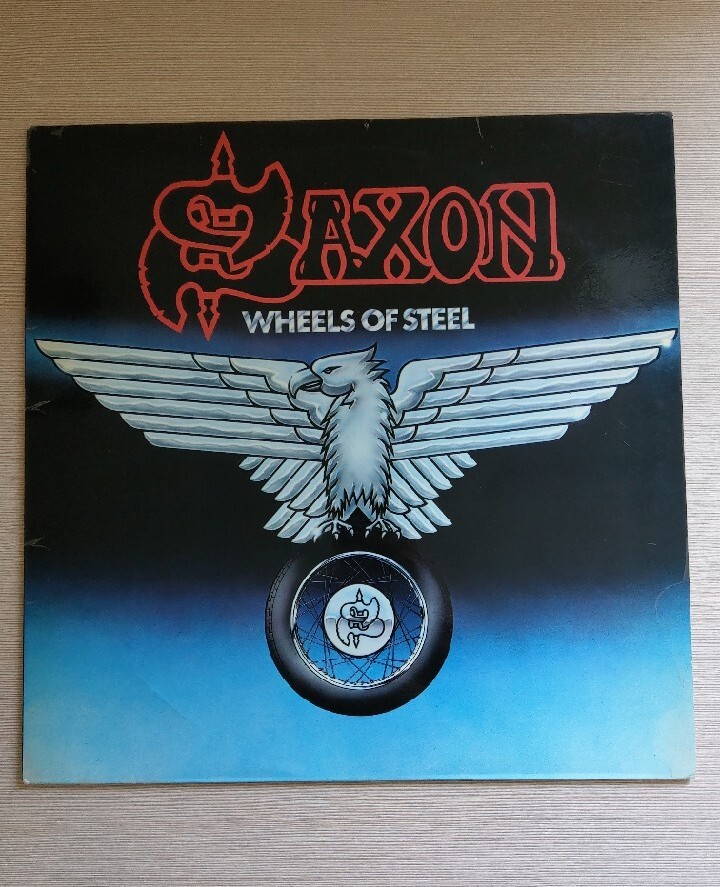 Saxon Wheels of steel LP 1980 Lubliniec Licytacja na Allegro Lokalnie