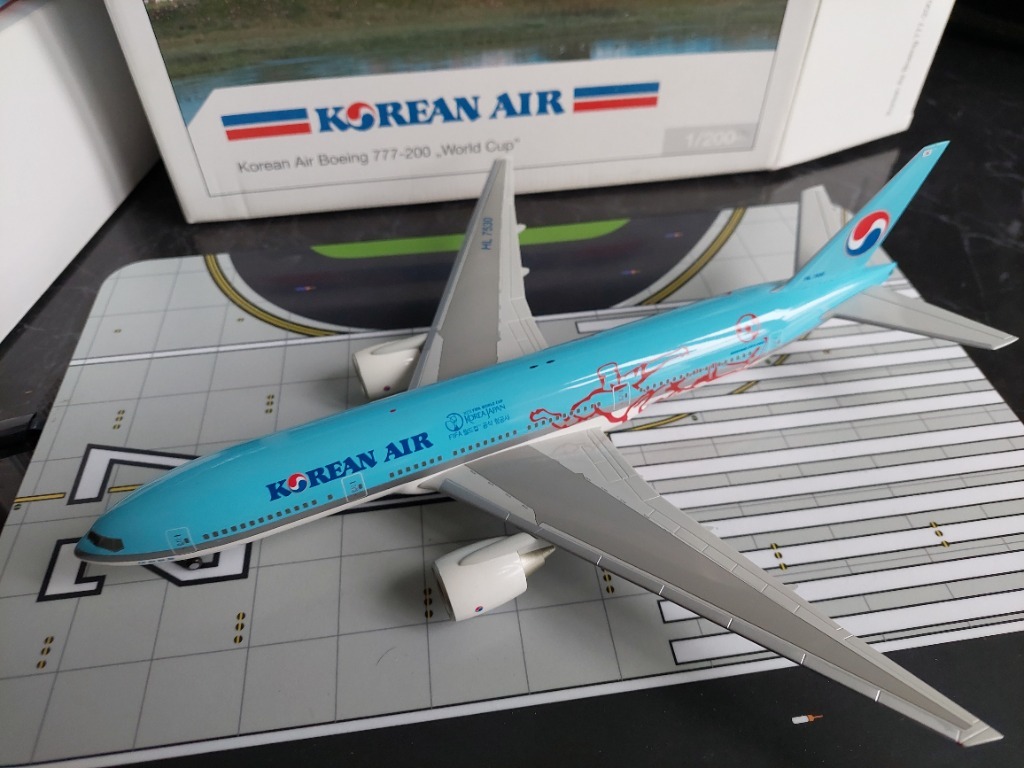 BOEING B 777-200 KOREAN AIRLINES 1:200 HERPA | Warszawa | Kup