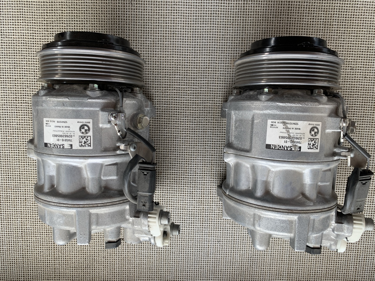 КОМПРЕСОР КОМПРЕСОР, НАСОС BMW G11 G12 G30 G31 G32 НОВА OEM 64527945819 