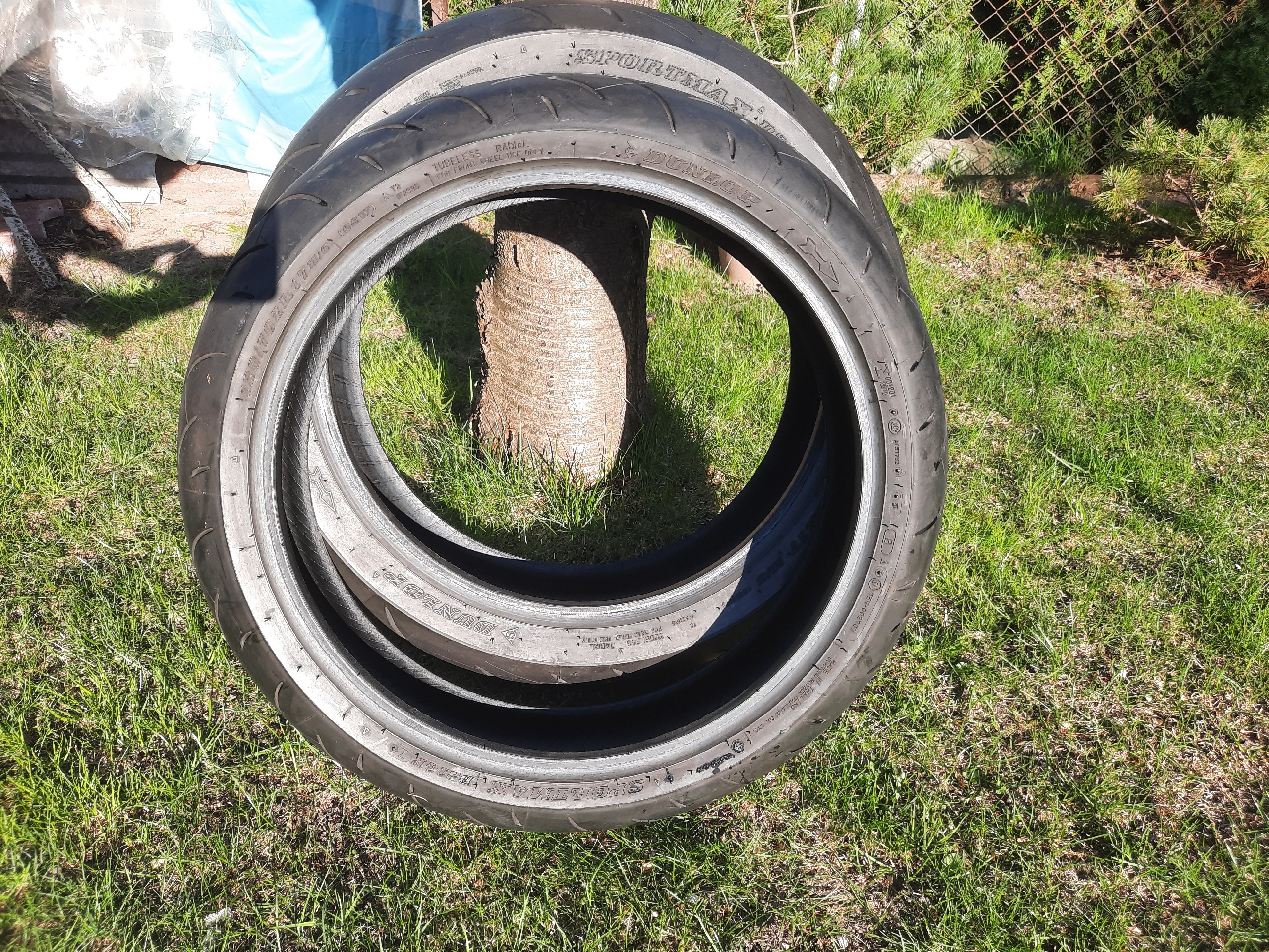 ШИНА МОТОЦИКЛЕТНА DUNLOP SPORTMAX D214 120/70 ZR17 180/55 ZR17 