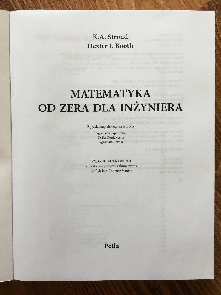 Matematyka Od Zera Dla Inżyniera Pdf
