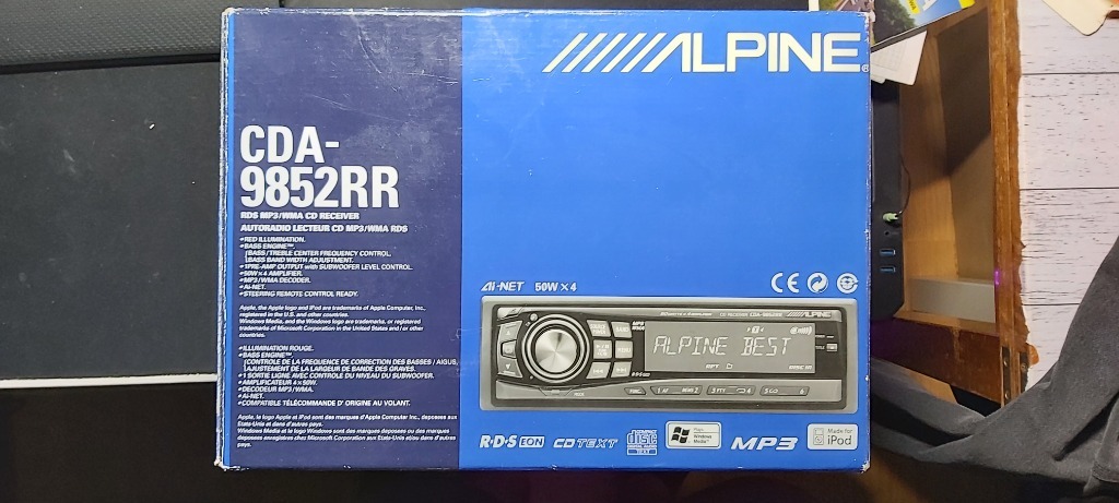 Alpine CDA-9852RR