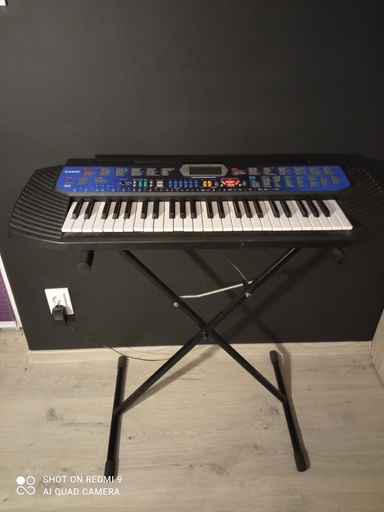 Keyboard CASIO CTK411 + GRATIS STOJAK Złotów Kup teraz na