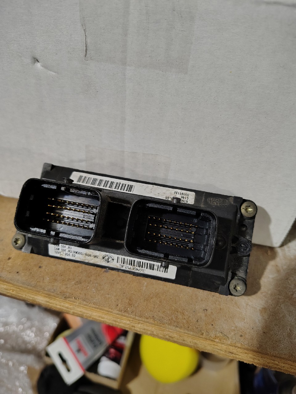 БЛОК КЕРУВАННЯ ДВИГУНА FIAT PUNTO IAW 59F. M3 
