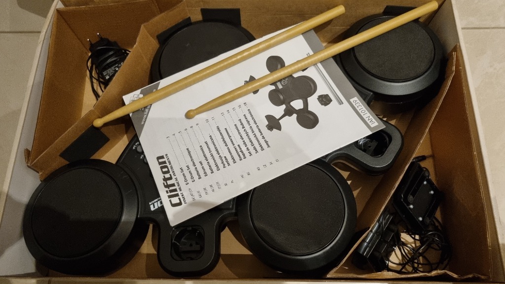 Perkusja elektryczna zestaw EDrum Set Lidl Szczecin Kup teraz na