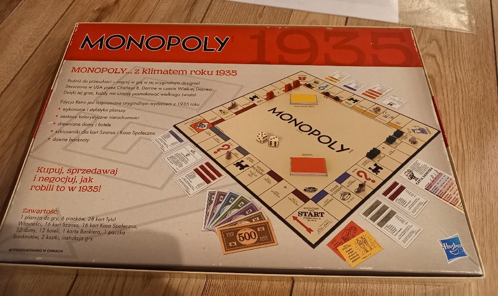 Monopoly Retro 1935 Pl Cena 69 00 Zl Kwilcz Allegro Lokalnie