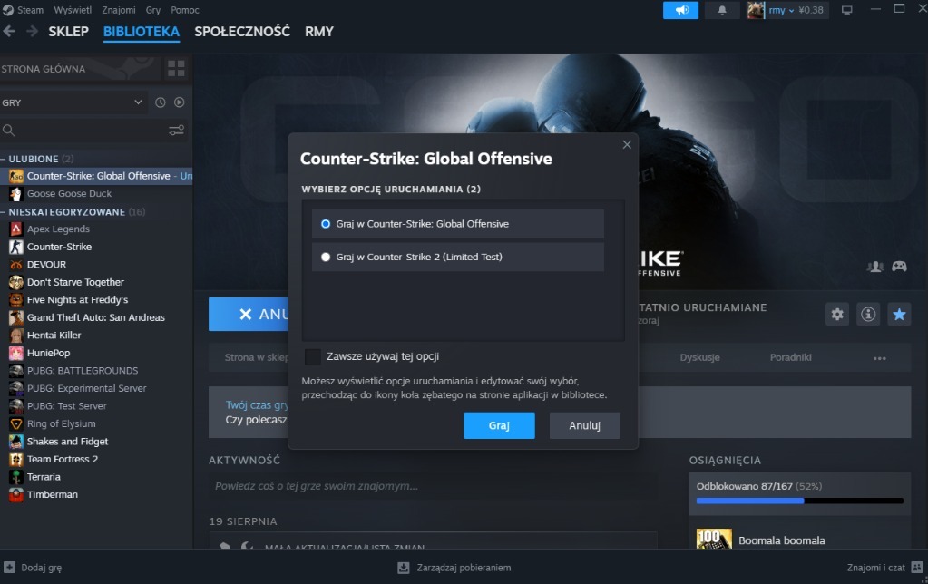 CSGO,CS2 PRIME KONTO (2 Medale) Idealne Na Maina! | Warszawa | Kup.