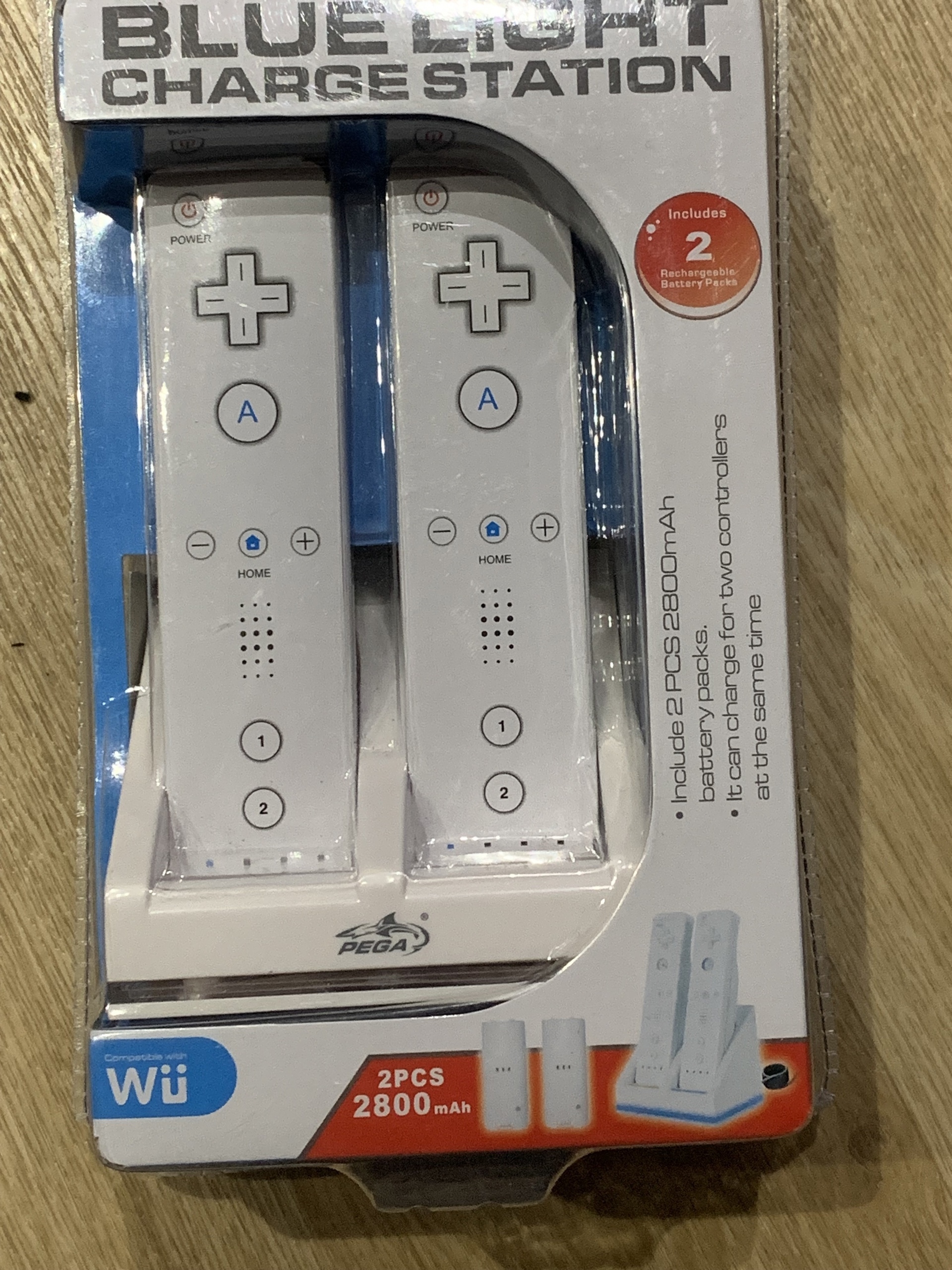 Nintendo Wii ?? Blue light charge stadion Bochnia Licytacja na