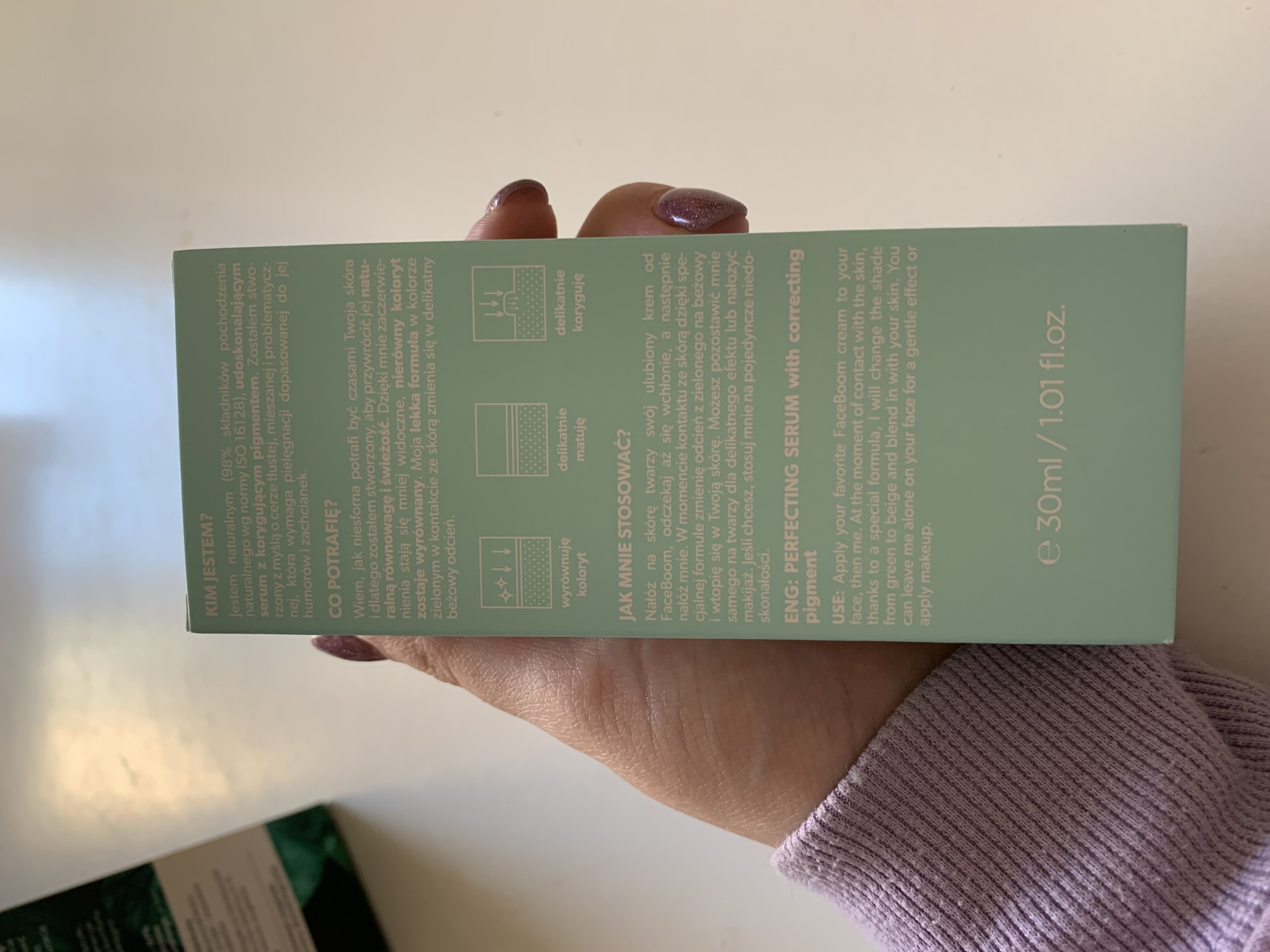 Faceboom seboom serum z korygującym pigmentem Rymań Kup teraz na