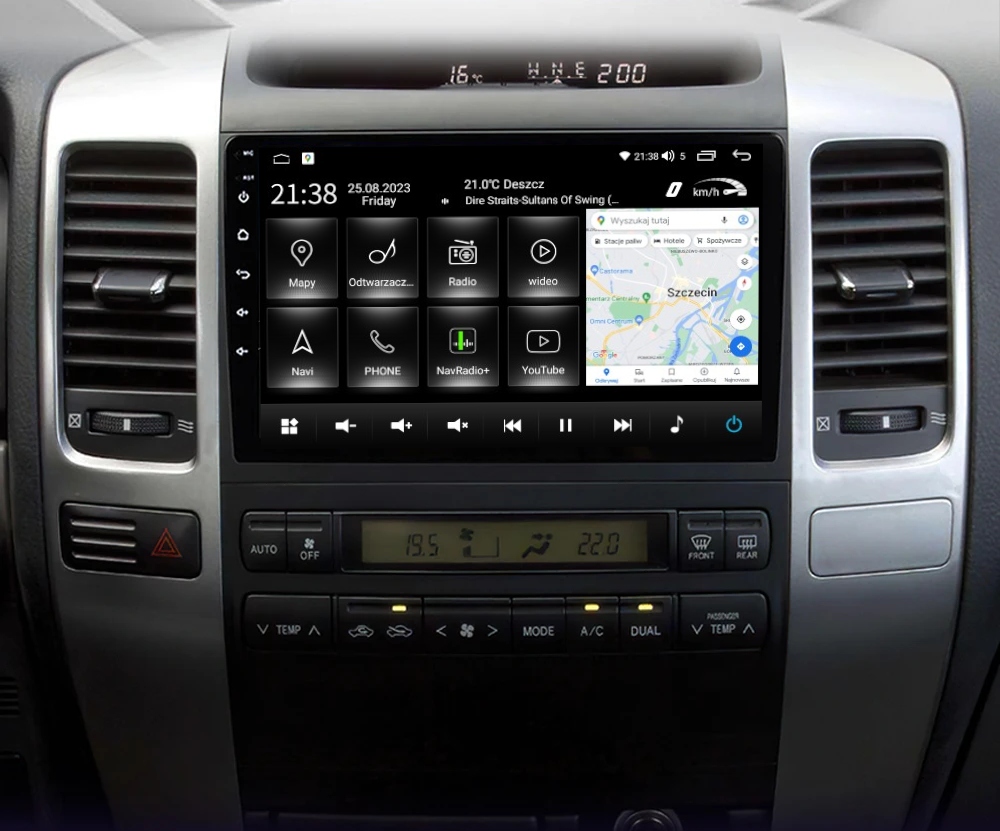 Radio android 10.1" 4+64 TOYOTA LAND CRUISER 02-09 | Szczecin | Kup