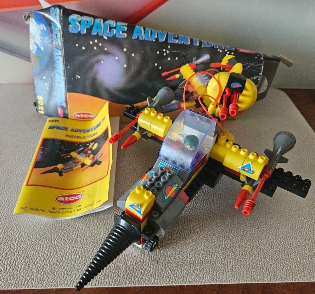 Klocki ATCO Space Adventure 8021 Kosmiczna Przygoda PRL | Płock | Kup ...