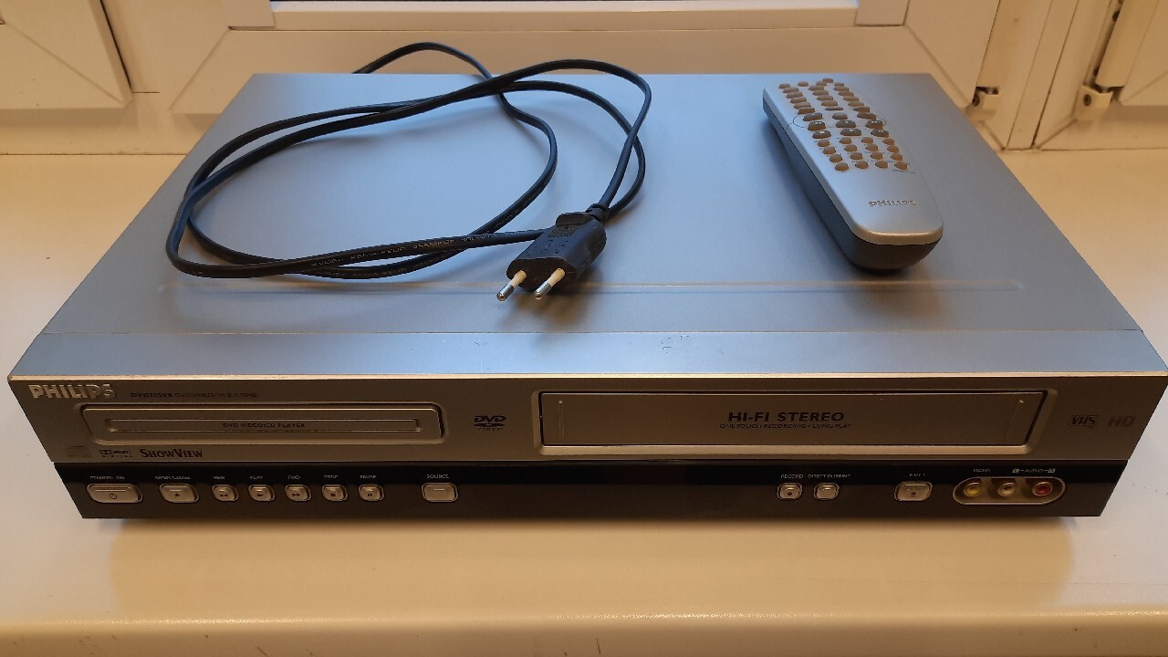 Philips combo 2w1 DVD755VR/14 DVD VCR VHS + pilot Bydgoszcz Kup