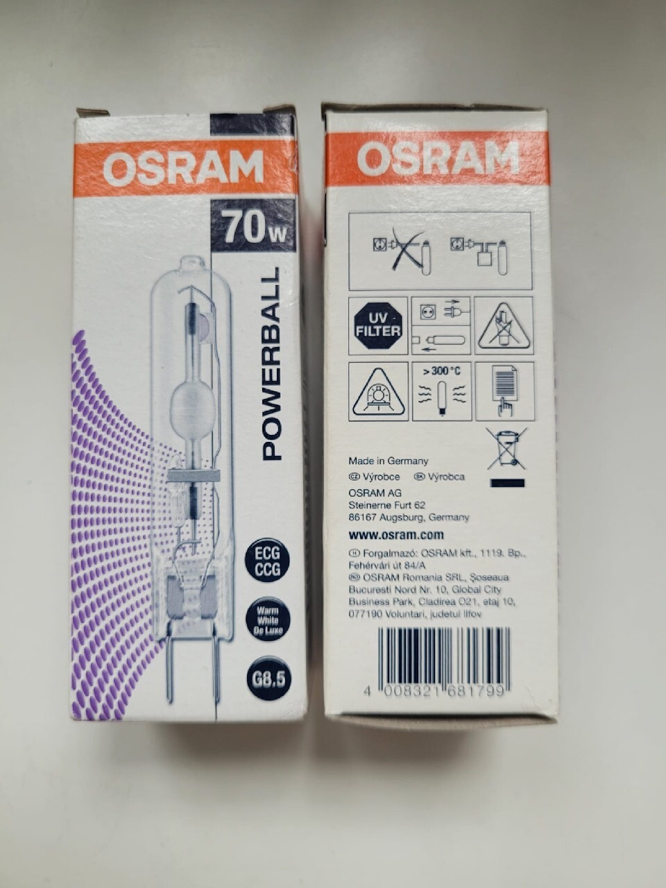 Lampada A Scarica OSRAM POWERBALL HCI-TC 70W/942 NDL | Bianco Neutro, 16.000 Ore Durata - Foto 9