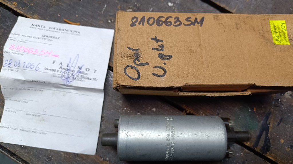 НАСОС ПАЛИВНА BOSCH 0580453976. OPEL, SAAB 