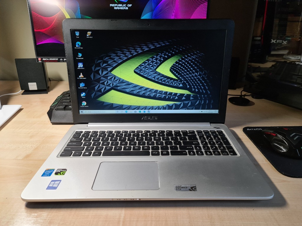 Laptop gamingowy Asus A501L i7 8GB SSD GTX 950M | Starogard Gdański ...