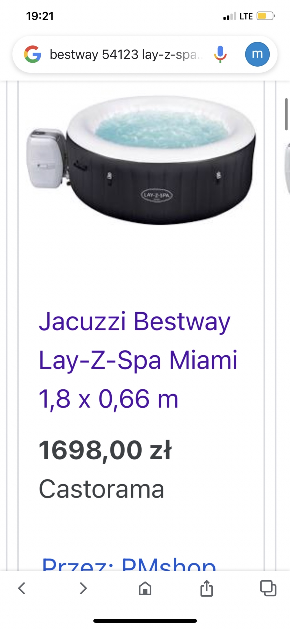 Bestway jacuzzi lazy spa miami z zestawem chemii Charzykowy Kup teraz na Allegro Lokalnie