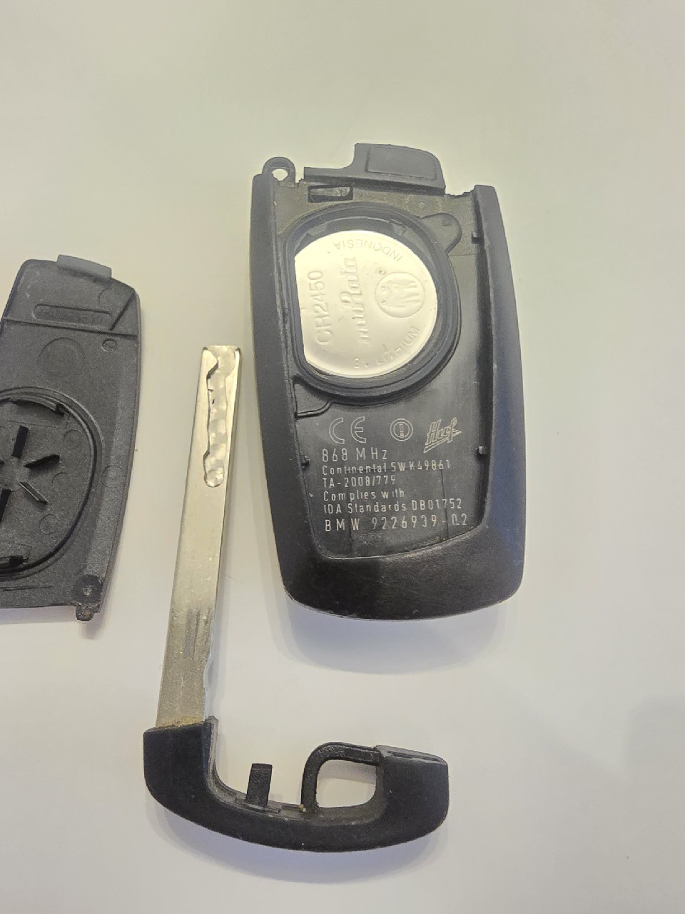 9226939-02 9226939 КЛЮЧИК BMW 