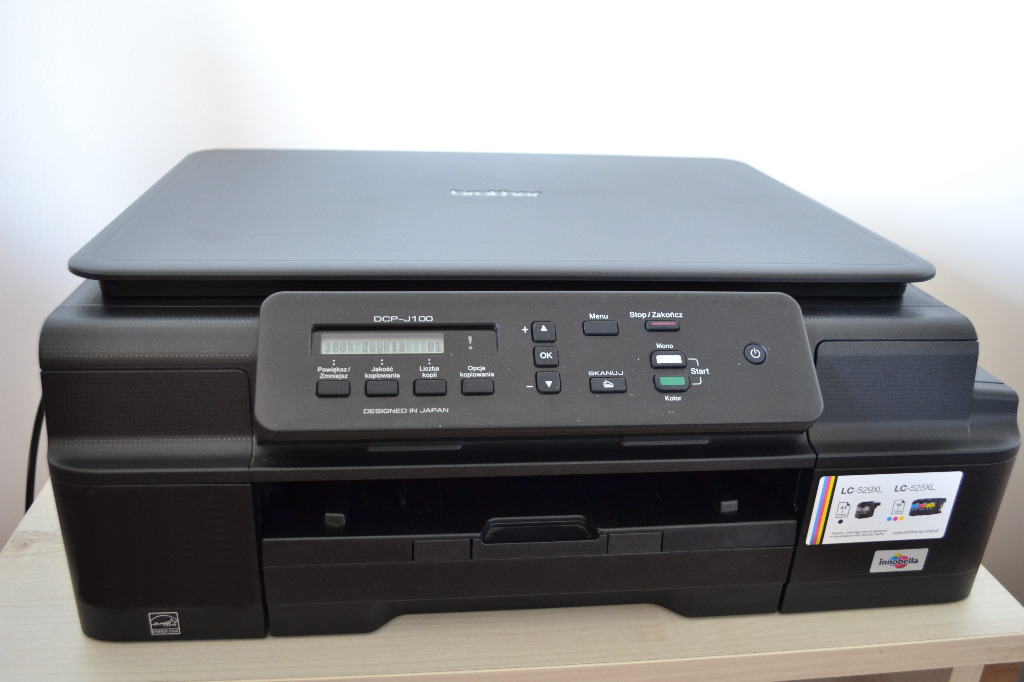Drukarka Brother DCPJ105 WiFi tanie tusze Białystok Kup teraz na