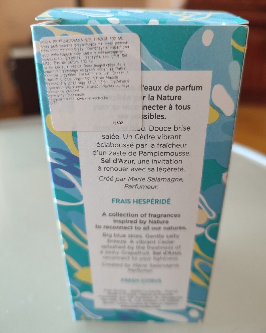 Yves Rocher SEL D'AZUR - EDP 100ml | Włocławek | Kup teraz na Allegro ...