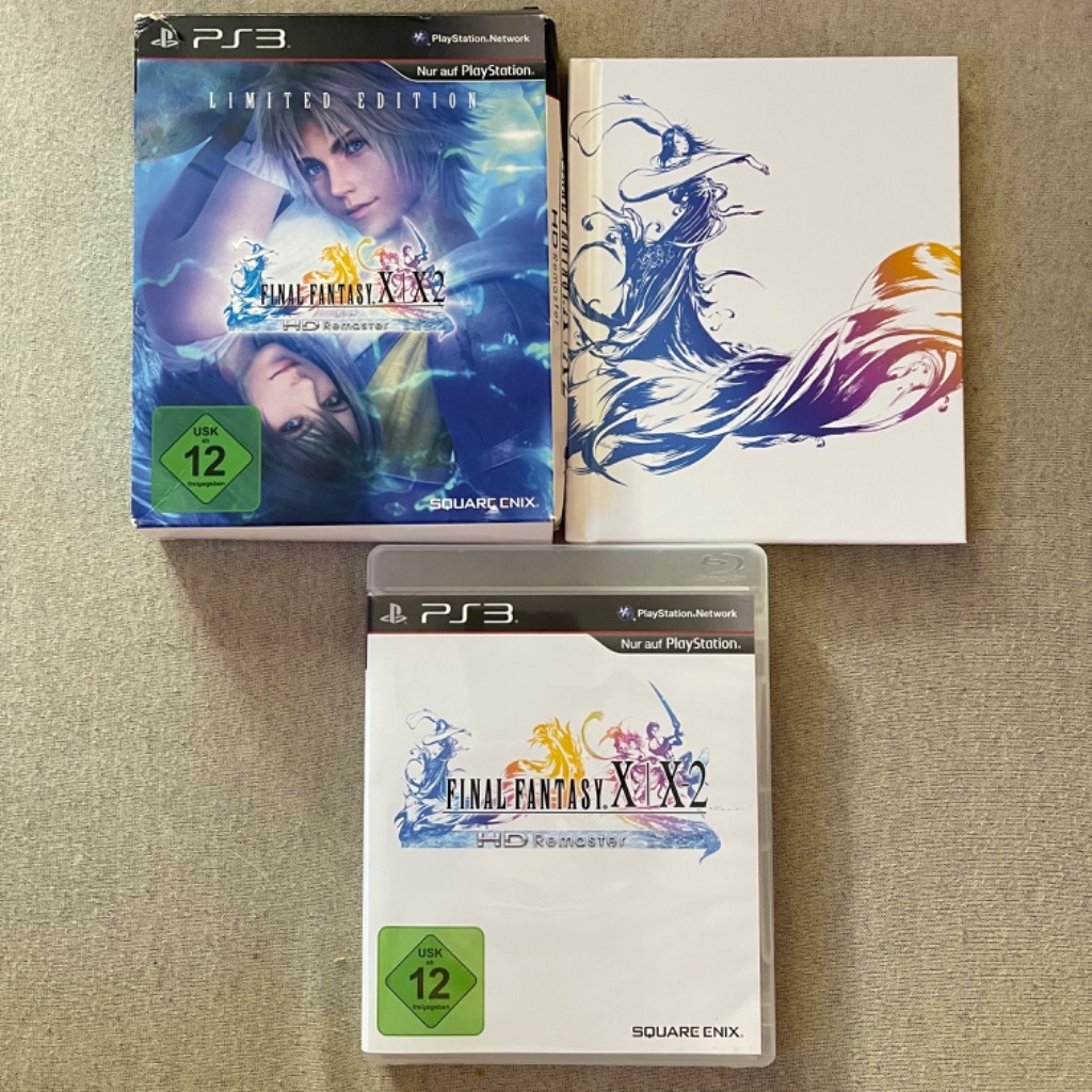 Jeu Final Fantasy X/X-2 HD Remaster NEUF Pour PS3 - Version Française, édition Collector HD