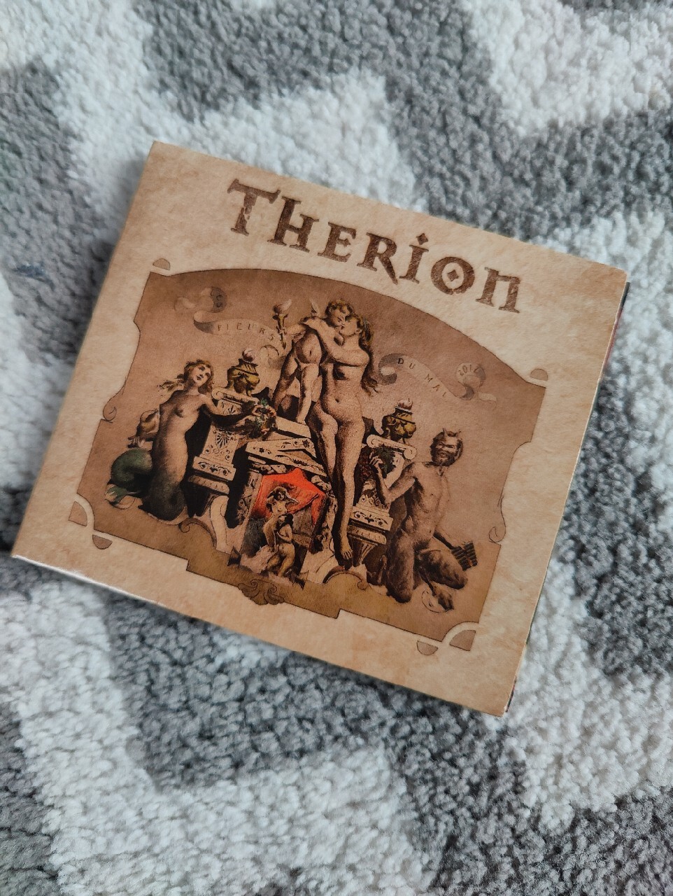 Therion Les fleurs du mal ... Autograf. DIGIPAK | Kłaj | Kup teraz na ...