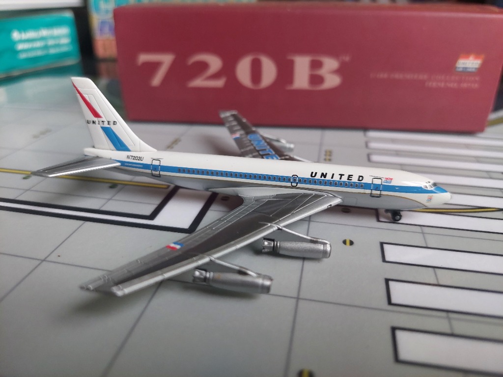 航空機・ヘリコプター DRAGON 1/400 UNITED BOEING 720B N7202U