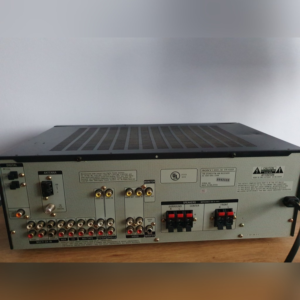 amplituner SONY STRK502P wzmacniacz 110V CZYTAJ Tarnów Licytacja