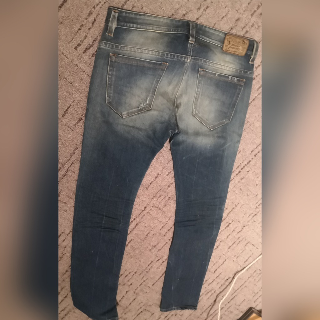 Spodnie męskie jeans Diesel Industry | Turzno | Kup teraz na Allegro ...