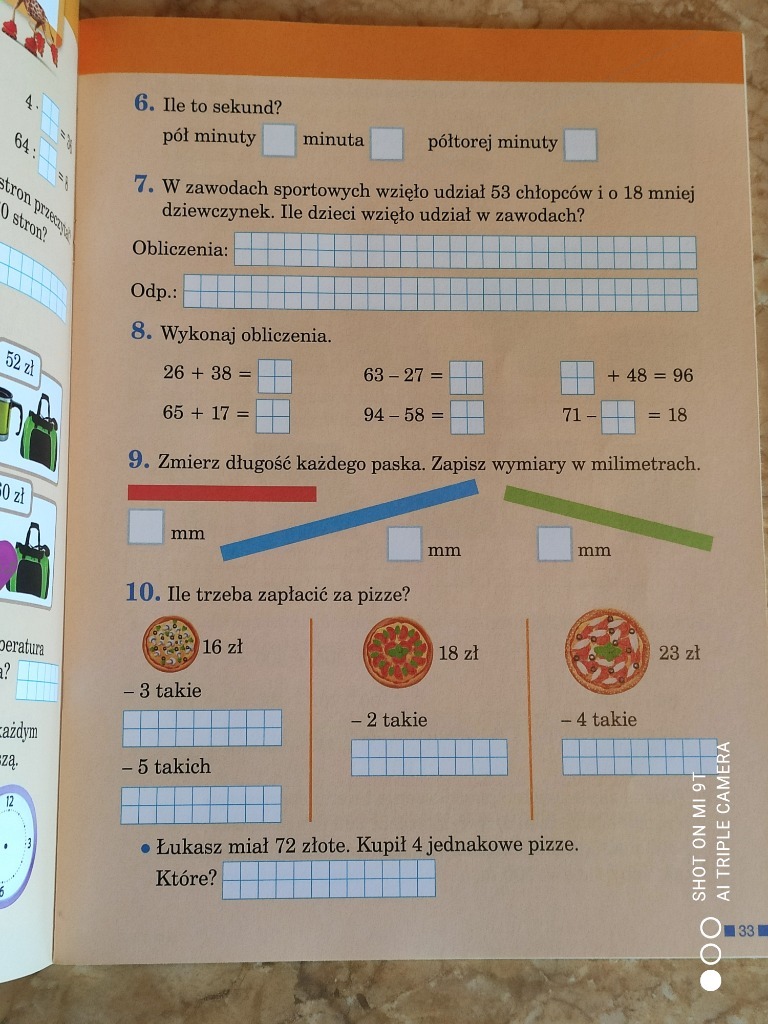 Elementarz Odkrywców ćwiczenia Matematyka Klasa 3 Część 1 Odpowiedzi Elementarz odkrywców 3 Matematyka Ćwiczenia Część | Warszawa | Kup